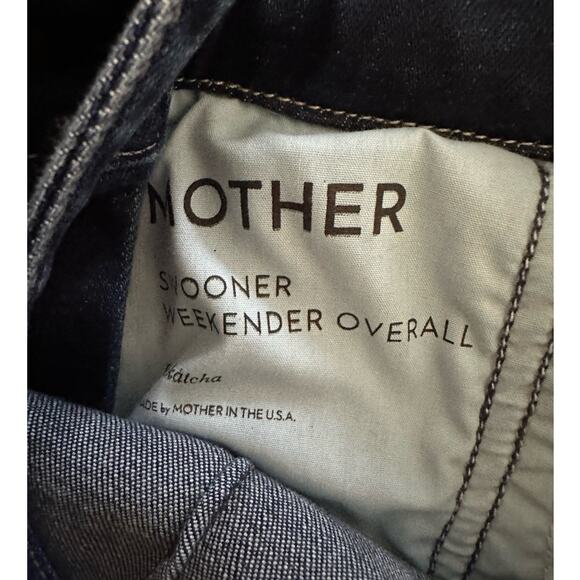 Mother The Swooner Weekender Flared Overalls Size 28 - Picture 12 of 12